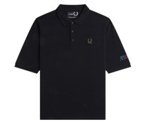 Poloshirt mit Logo-Stickerei