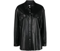 Hemdjacke mit Logo-Knöpfen