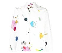 Hemdjacke mit Artists-Print