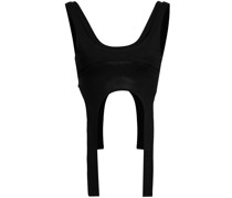 Cropped-Top mit U-Ausschnitt