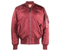 Wendbare Bomberjacke mit Glanzoptik