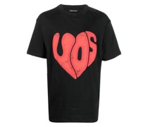 T-Shirt mit Logo-Print