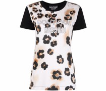 T-Shirt mit abstraktem Print