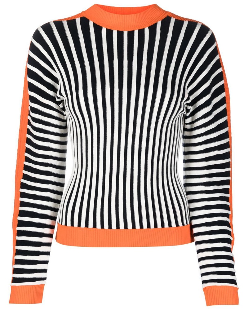 Henrik Vibskov Damen Gestreifter Pullover