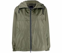 Kapuzenjacke mit Reißverschluss