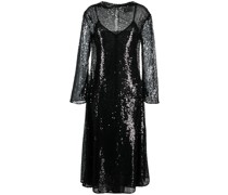Maxikleid mit Pailletten