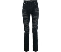 Halbhohe Skinny-Jeans