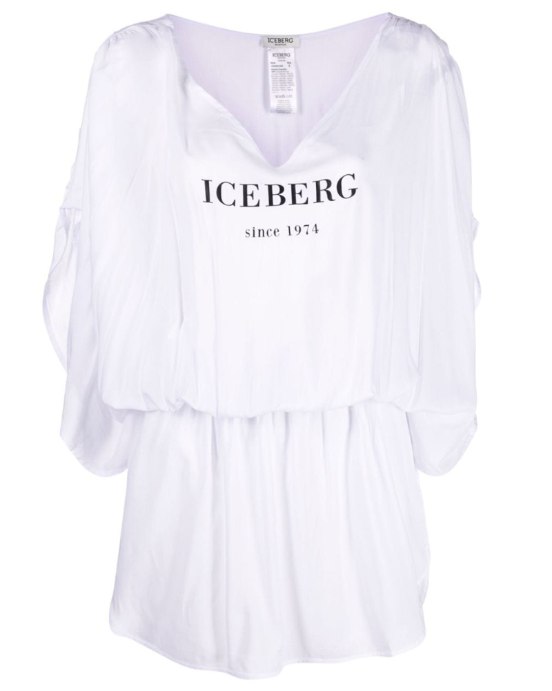Iceberg Damen Kleid mit elastischer Taille