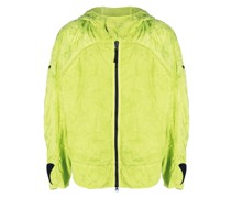 Kapuzenjacke mit Knitteroptik