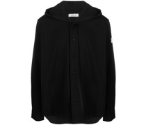 Kapuzenjacke mit Logo-Patch