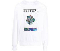 Sweatshirt mit grafischem Print