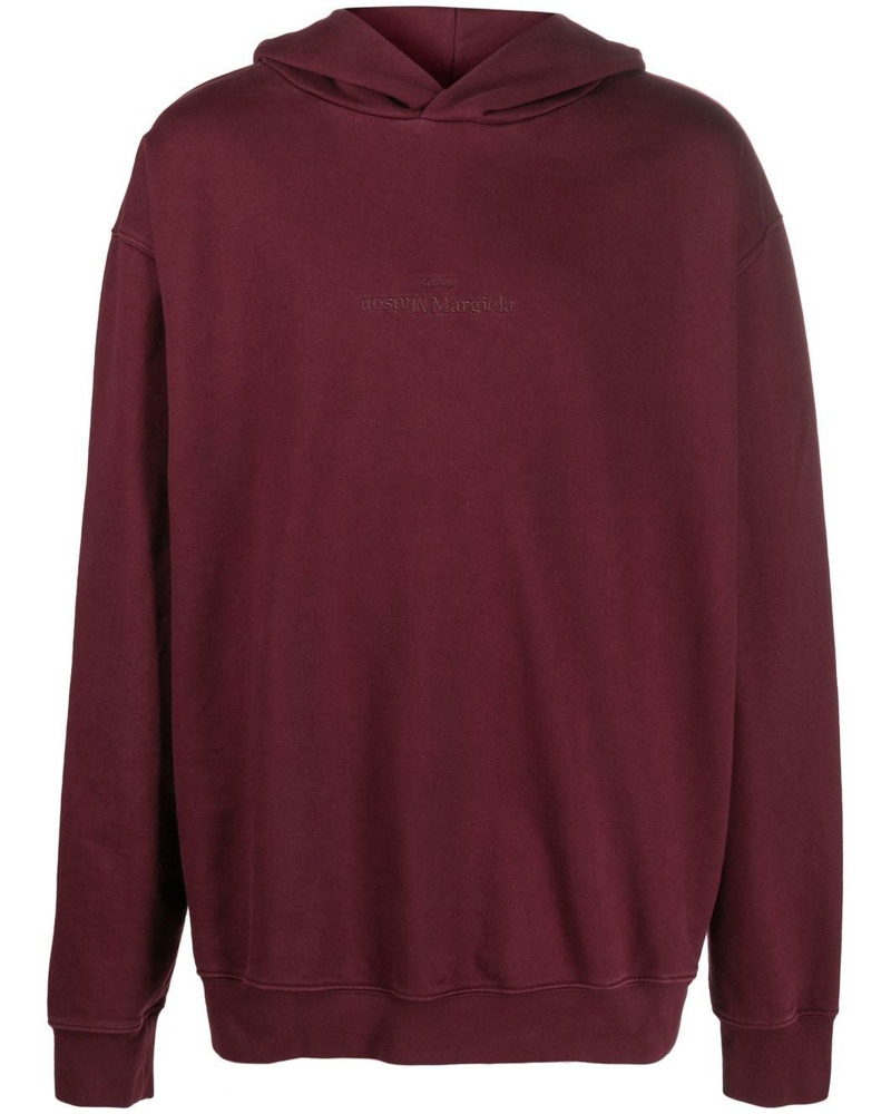Maison Margiela Damen Hoodie mit Logo-Stickerei
