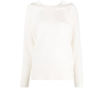 Pullover mit U-Boot-Ausschnitt