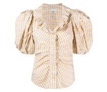 Bluse mit Puffärmeln