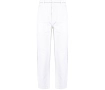 Bestickte Straight-Leg-Hose