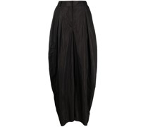 High-Waist-Hose mit weitem Bein