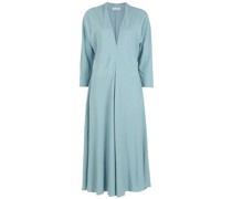 More Kleid mit V-Ausschnitt