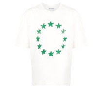 T-Shirt aus Bio-Baumwolle mit Sternen