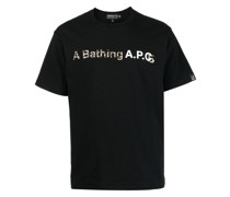 A BATHING APE® T-Shirt mit Logo-Print