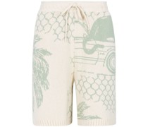 Gestrickte Jungle Shorts
