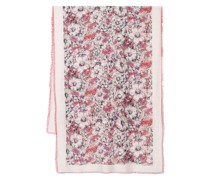 Schal mit Blumen-Print