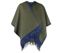 Cape mit Jacquardmuster