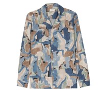 Luke Hemd mit Camouflage-Print