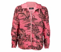 Bomberjacke mit Blumen-Print