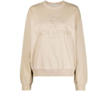 Sweatshirt mit Logo-Stickerei