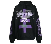 Hoodie mit Logo-Print