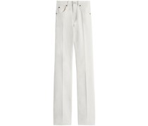 Gerade High-Waist-Jeans