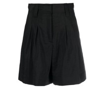 wide-leg tailored shorts