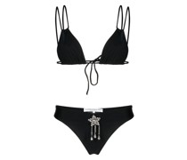 Bikini mit Kristallen
