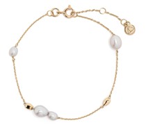 18kt yellow  pearl bracelet