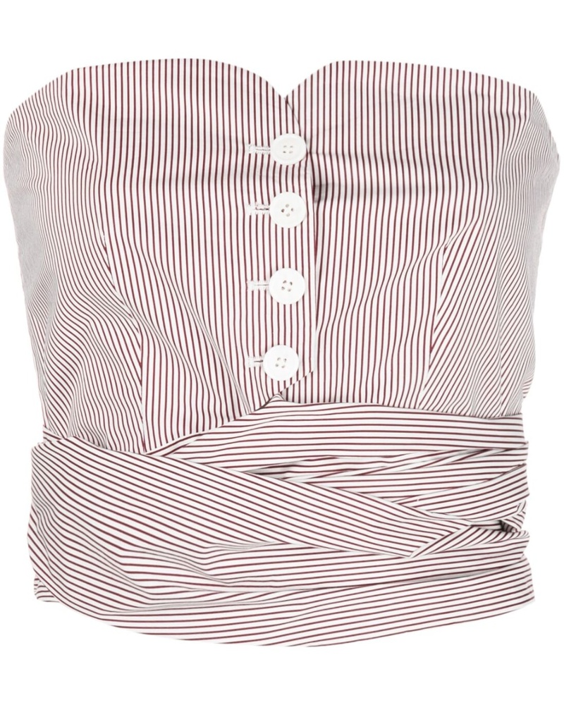 Philosophy Di Lorenzo Serafini Damen Gestreiftes Top