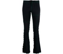 Tapered-Hose mit Rüschen
