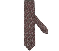 Seidenkrawatte mit Jacquardmuster