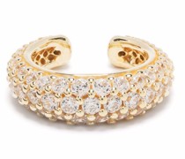 9kt vergoldeter Ear Cuff mit Zirkonia