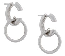Twin hoop earrings