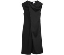 Trägerkleid mit Kontrasteinsätzen