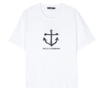 T-Shirt mit Marina-Print