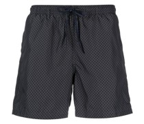 Badeshorts mit grafischem Print