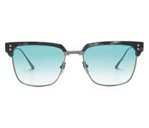 Sonnenbrille mit eckigem Gestell