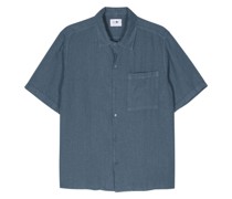 Julio short-sleeve linen shirt
