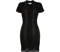 Tenniskleid mit Lochstrickmuster