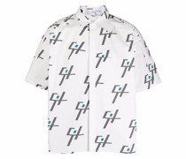Hemd mit geometrischem Print
