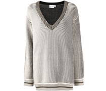 Pullover mit V-Ausschnitt