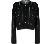 Cardigan mit Perlen