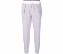 Klassische Cropped-Jogginghose