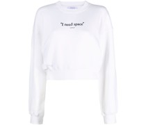 Sweatshirt mit Slogan